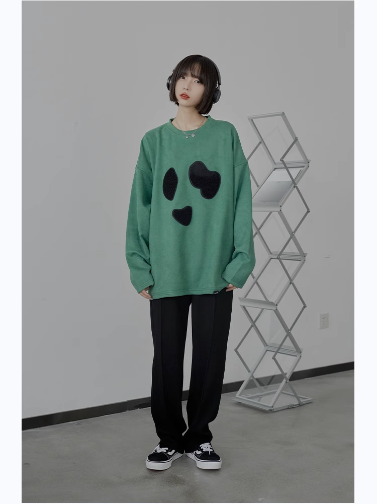 nu39 Random art long-sleeved T-shirt