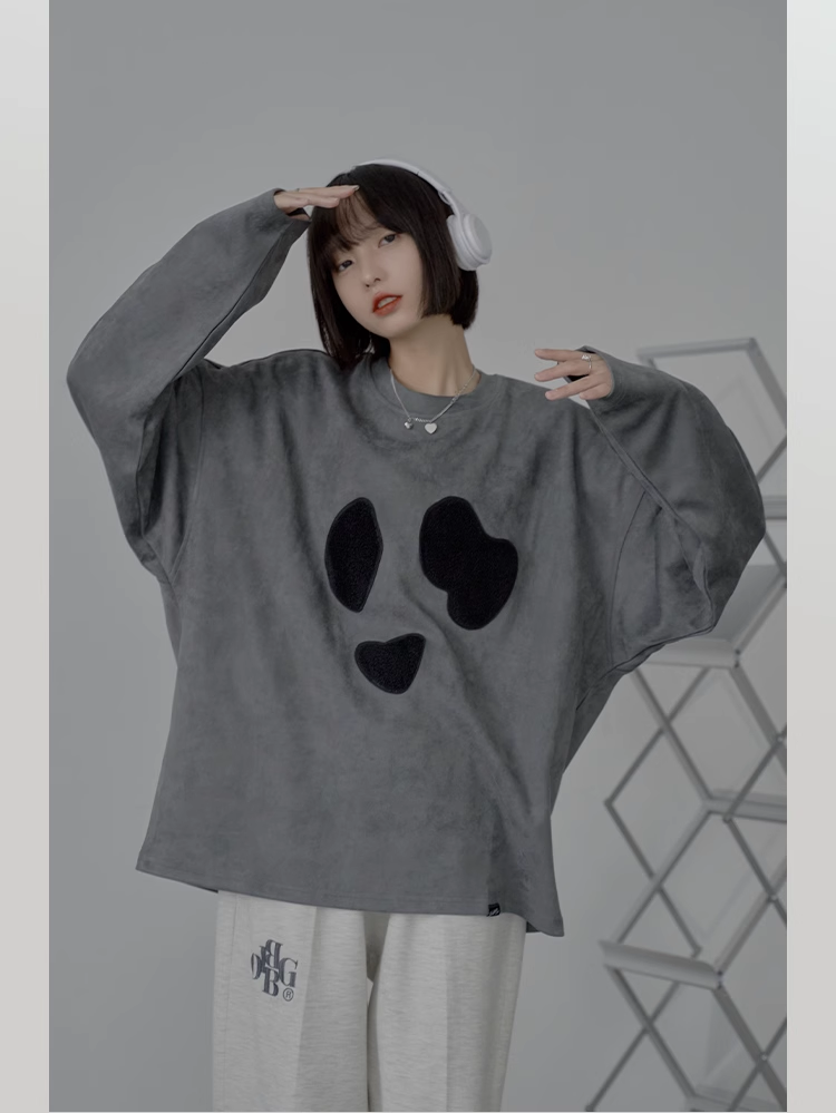 nu39 Random art long-sleeved T-shirt