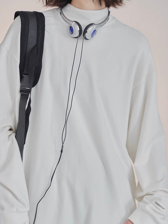 nu36 Half turtleneck long-sleeved T-shirt