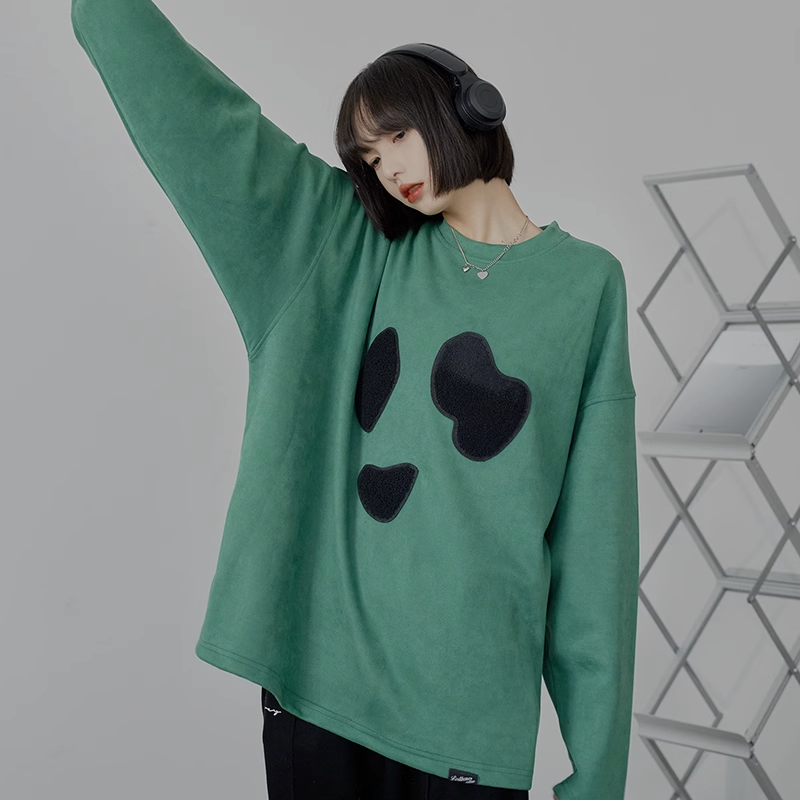 nu39 Random art long-sleeved T-shirt