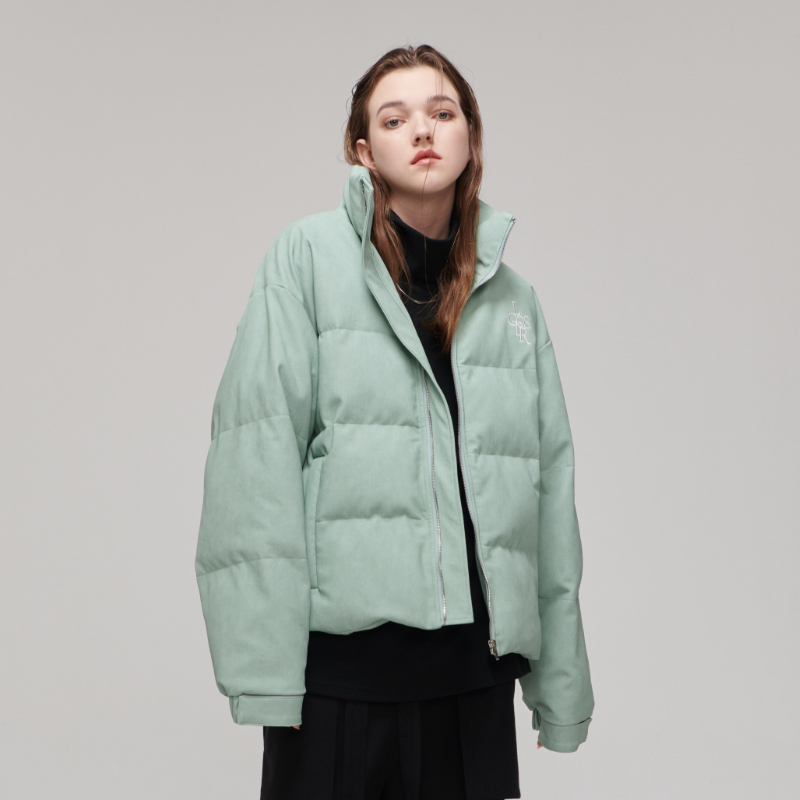 nu09 Heavy wash embroidered jacket