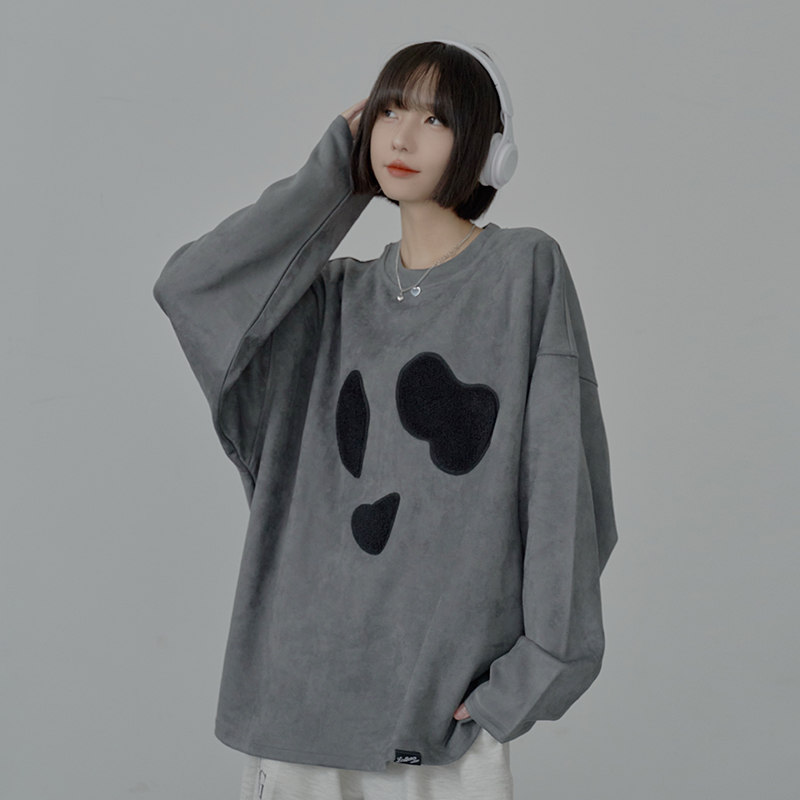 nu39 Random art long-sleeved T-shirt