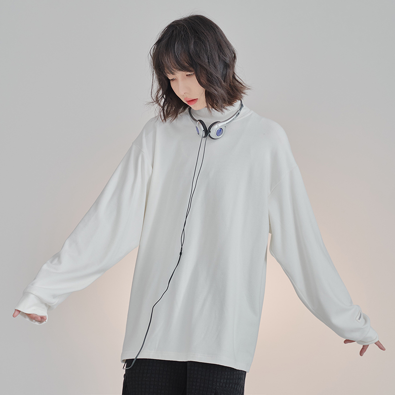 nu36 Half turtleneck long-sleeved T-shirt