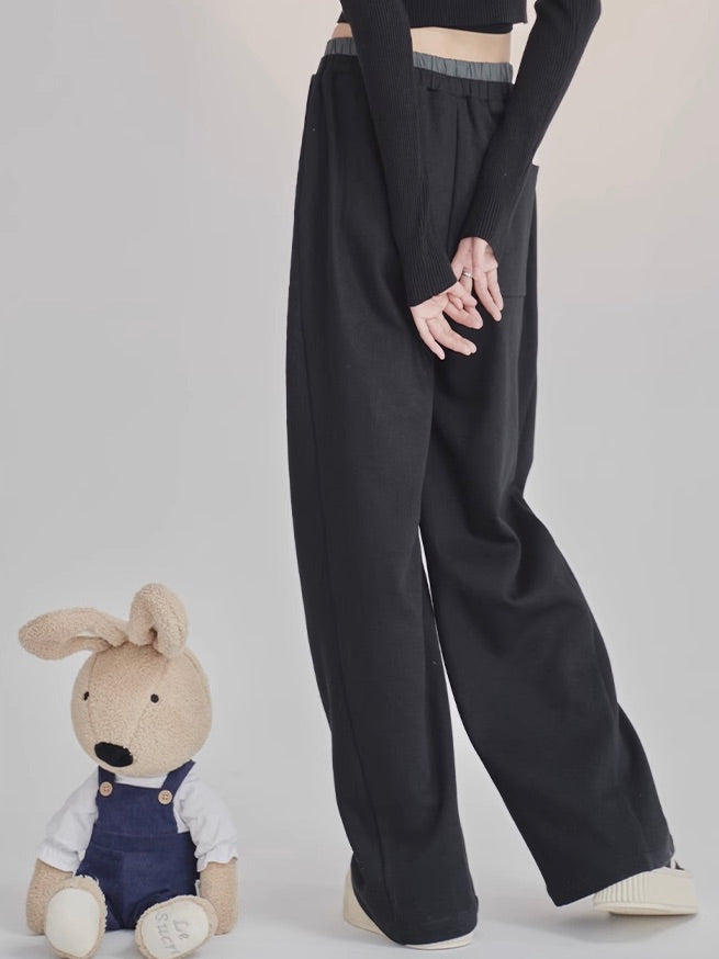 nu41 Loose casual sporty pants