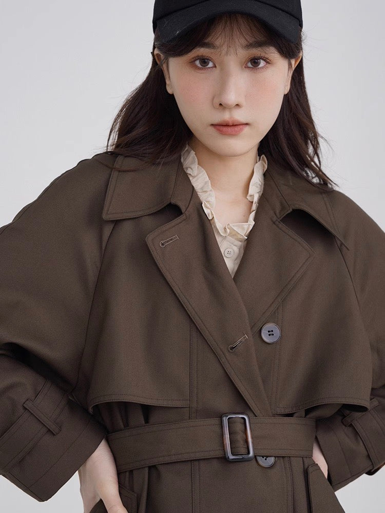 nu02 british style spring/autumn coat