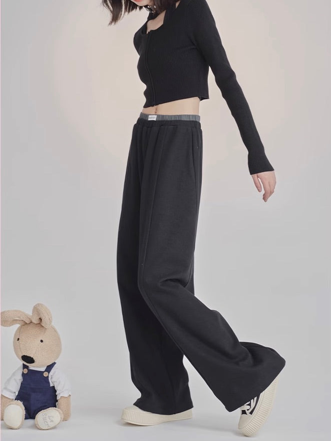 nu41 Loose casual sporty pants