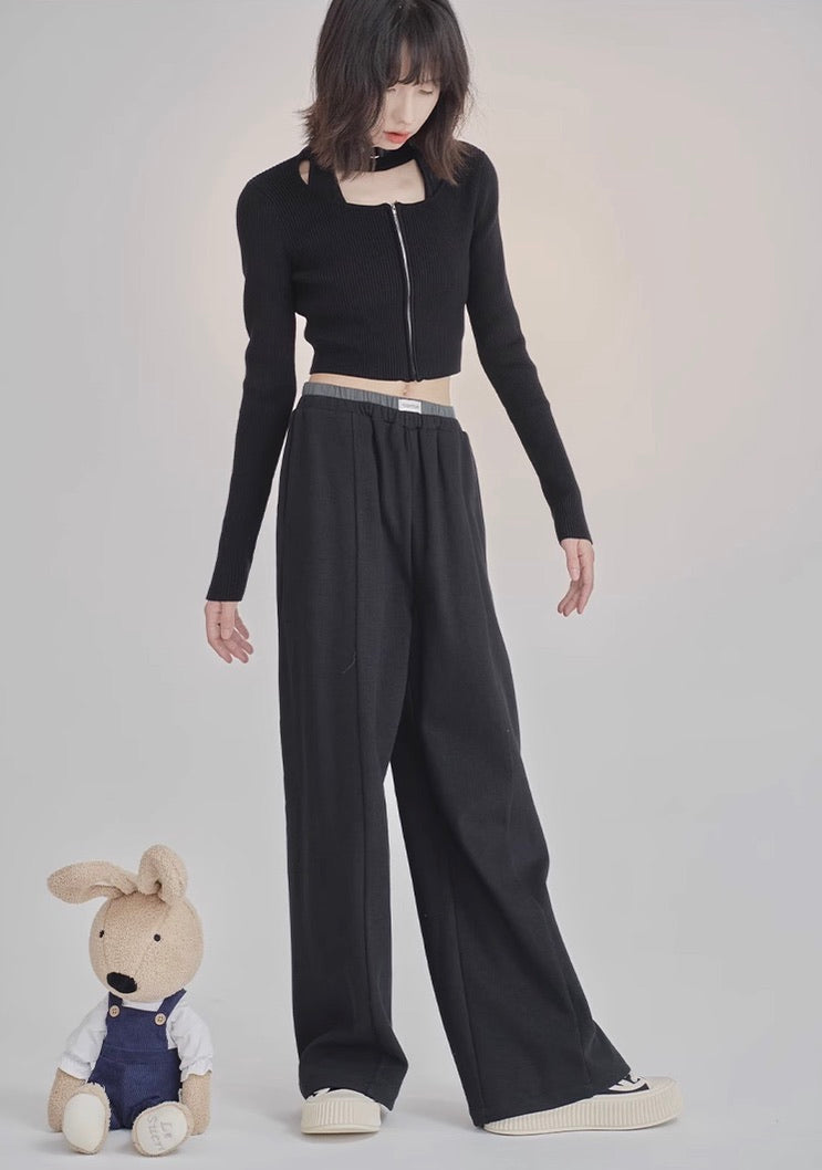 nu41 Loose casual sporty pants