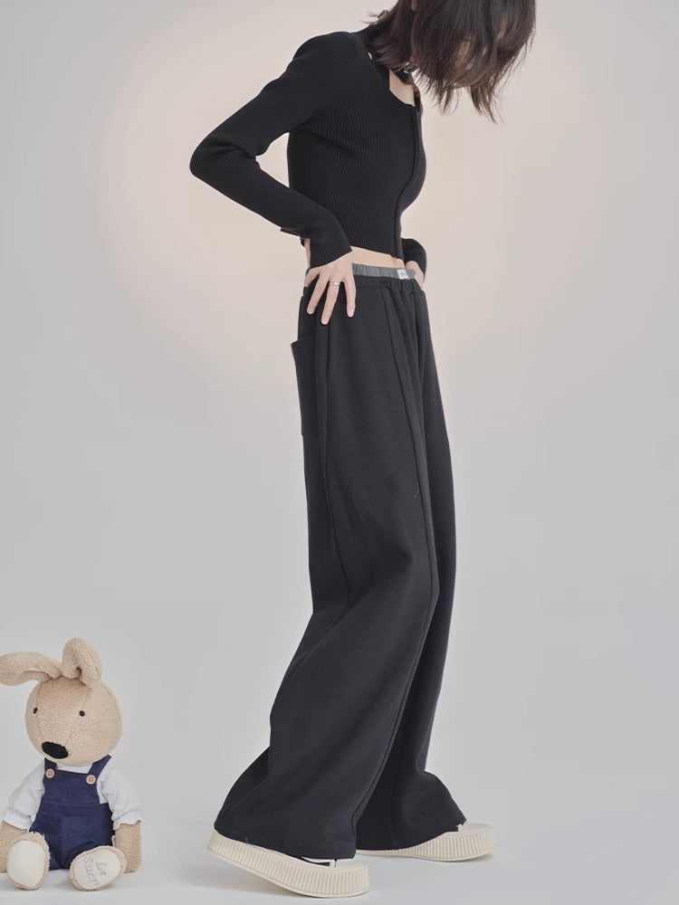 nu41 Loose casual sporty pants