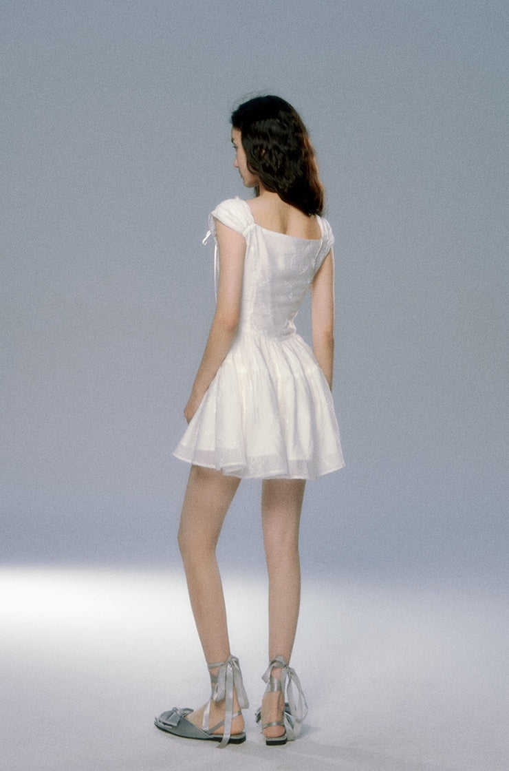 nu214 "Greek Girl from the Wishing Fountain" Tea Break A-Line Dress