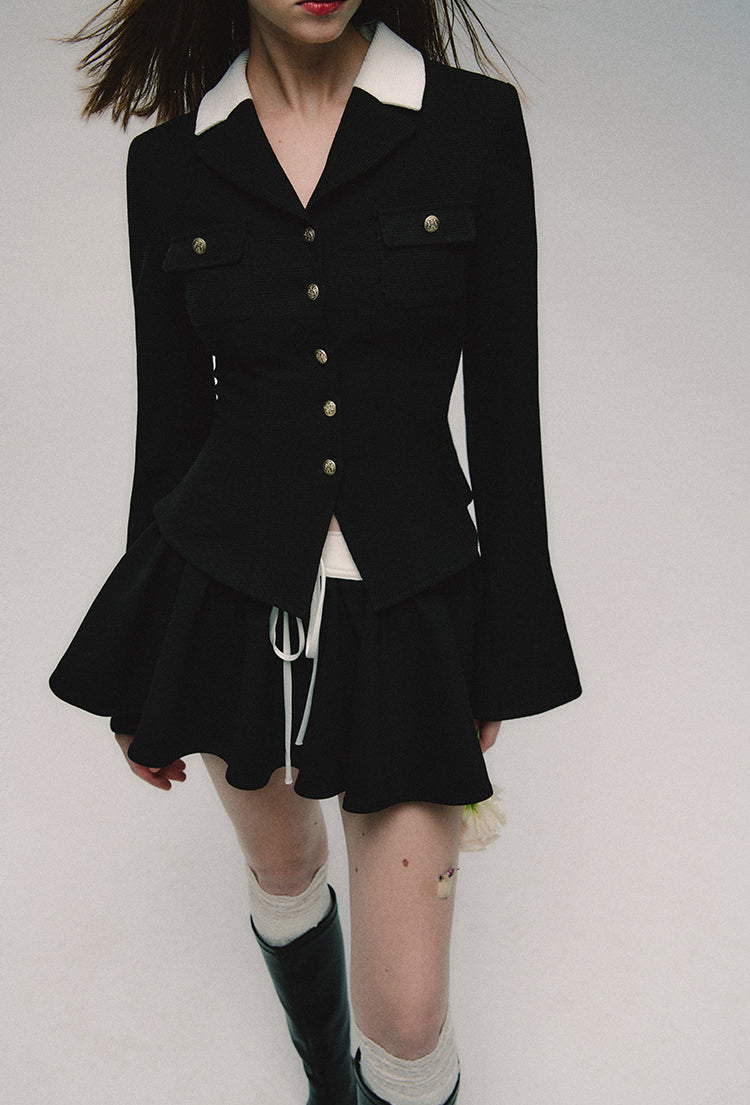 nu330 "Aden's Tears" Xiaoxiang Style High-Quality Short Jacket