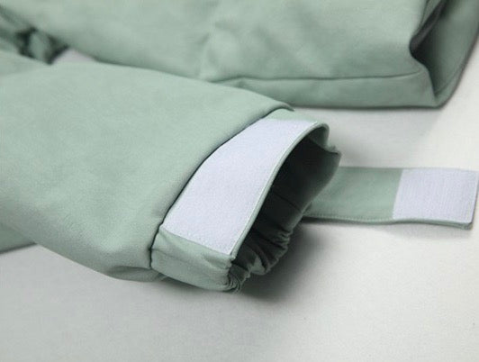 nu09 Heavy wash embroidered jacket