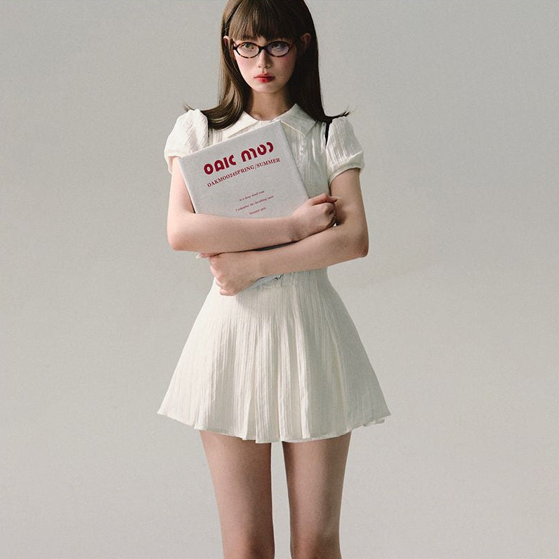 nu382 Waiting for you to finish class A line dress image 3