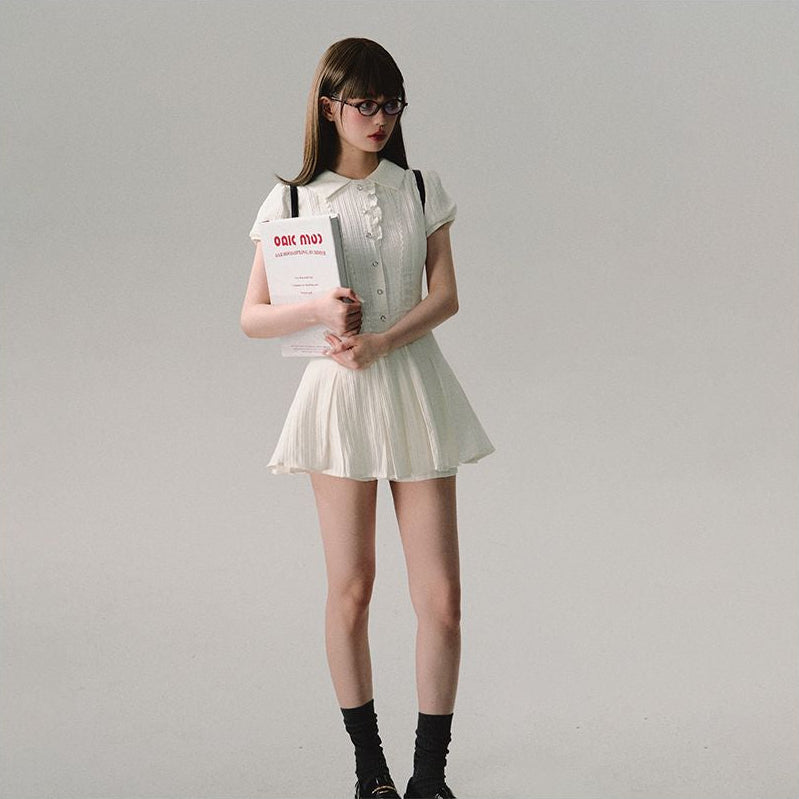 nu382 Waiting for you to finish class A line dress image 4