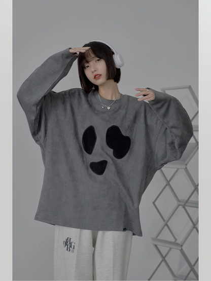 nu39 Random art long-sleeved T-shirt 