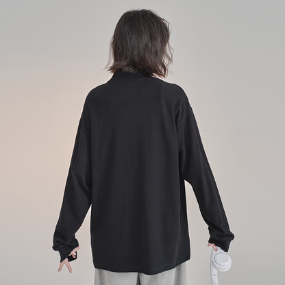 nu36 Half turtleneck long-sleeved T-shirt 