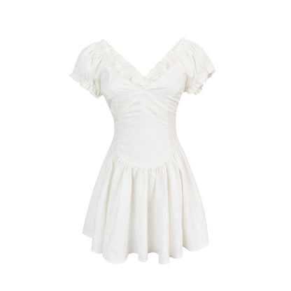 nu212 "Angel's Flaw" v-neck tea break dress