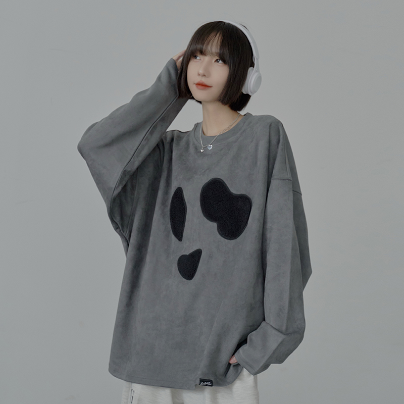 nu39 Random art long-sleeved T-shirt 