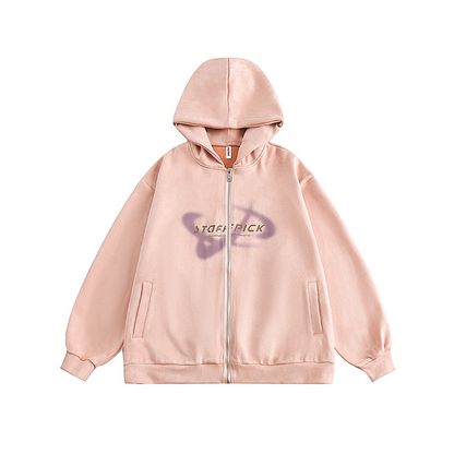 nu30 Loose Fit Front Logo Hoodie 