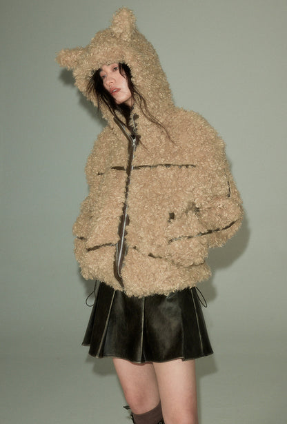 nu94 Antelope Eco-Friendly Fur Coat