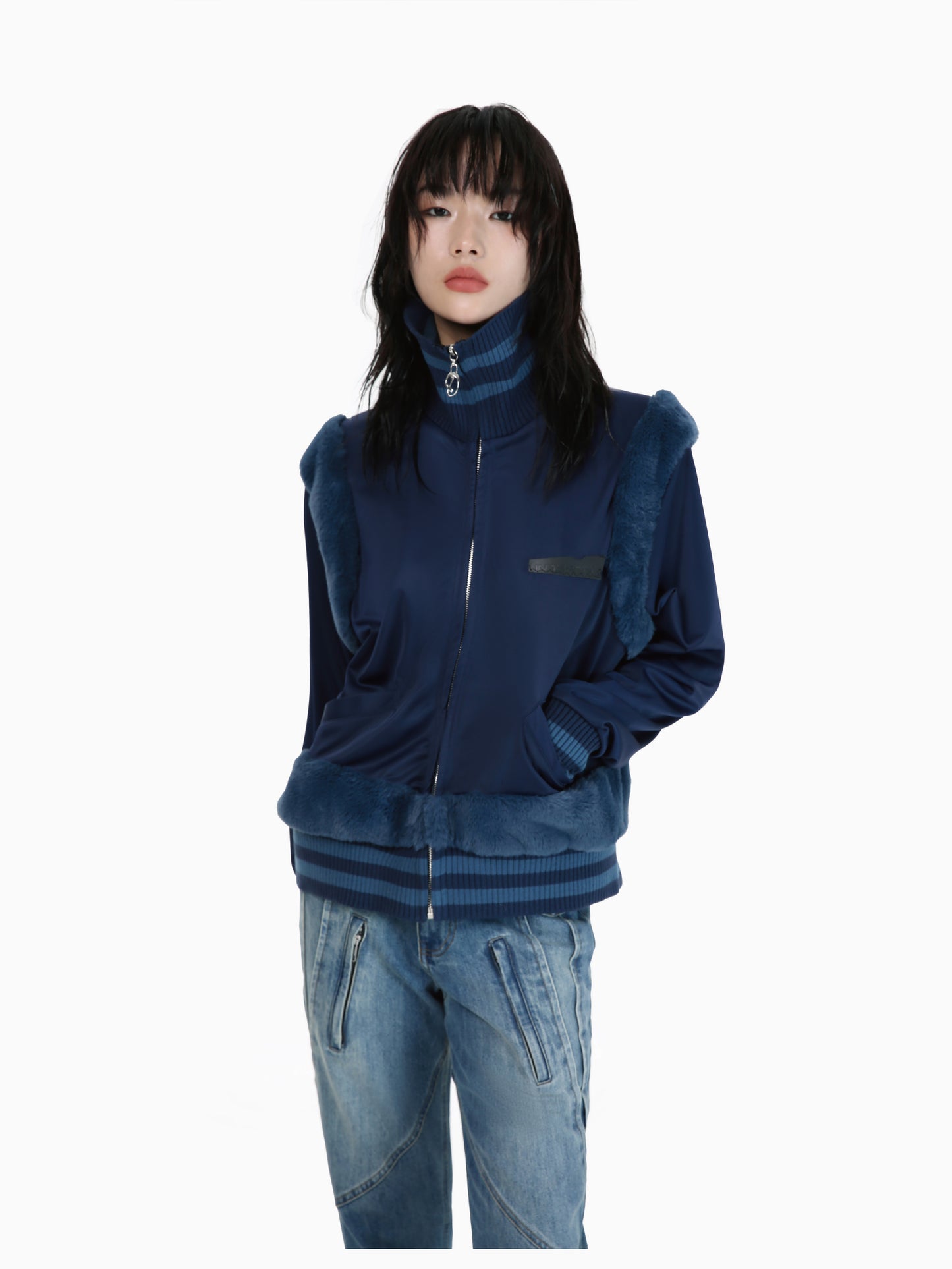 nu81 High Collar Women's Jacket