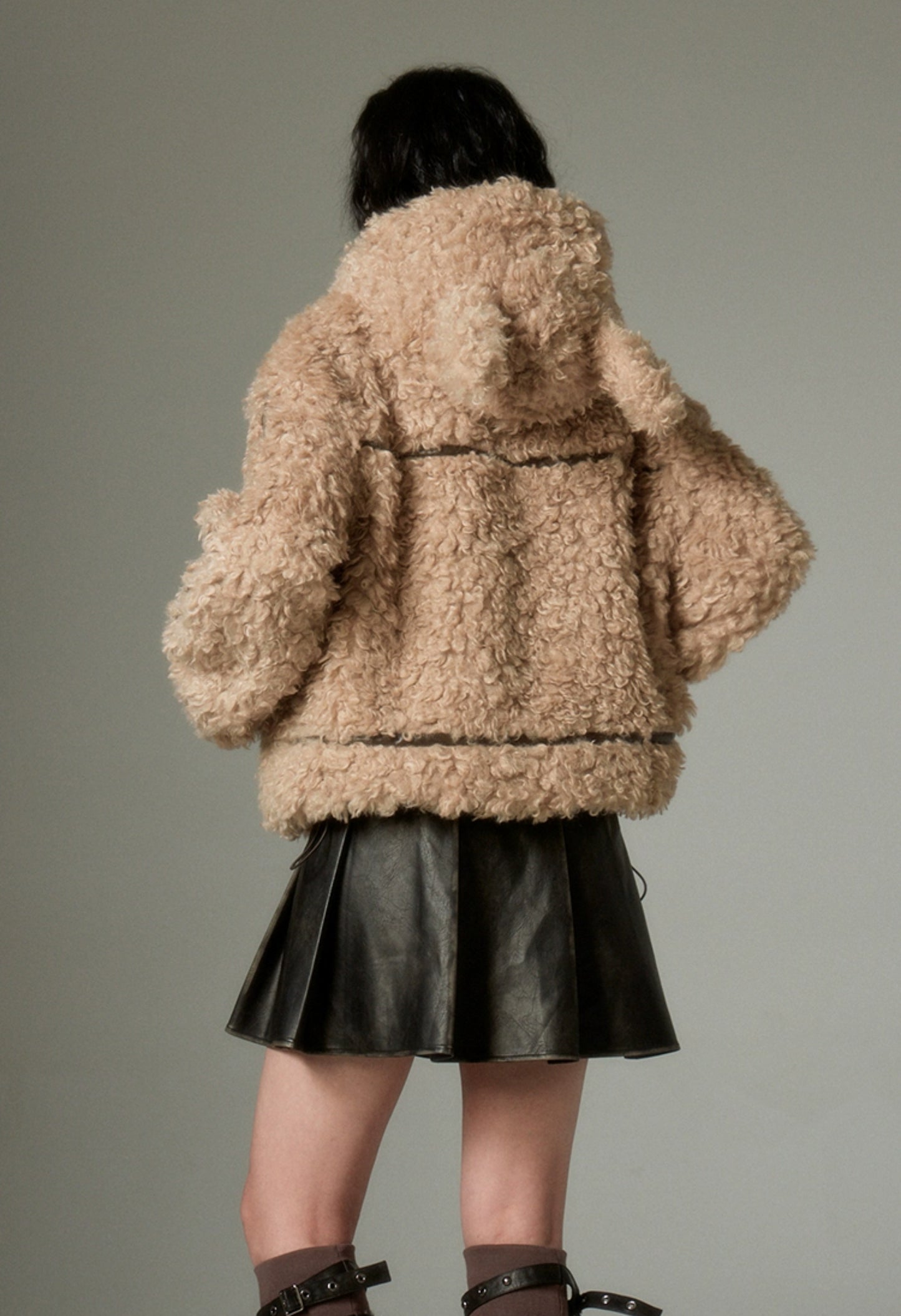 nu94 Antelope Eco-Friendly Fur Coat