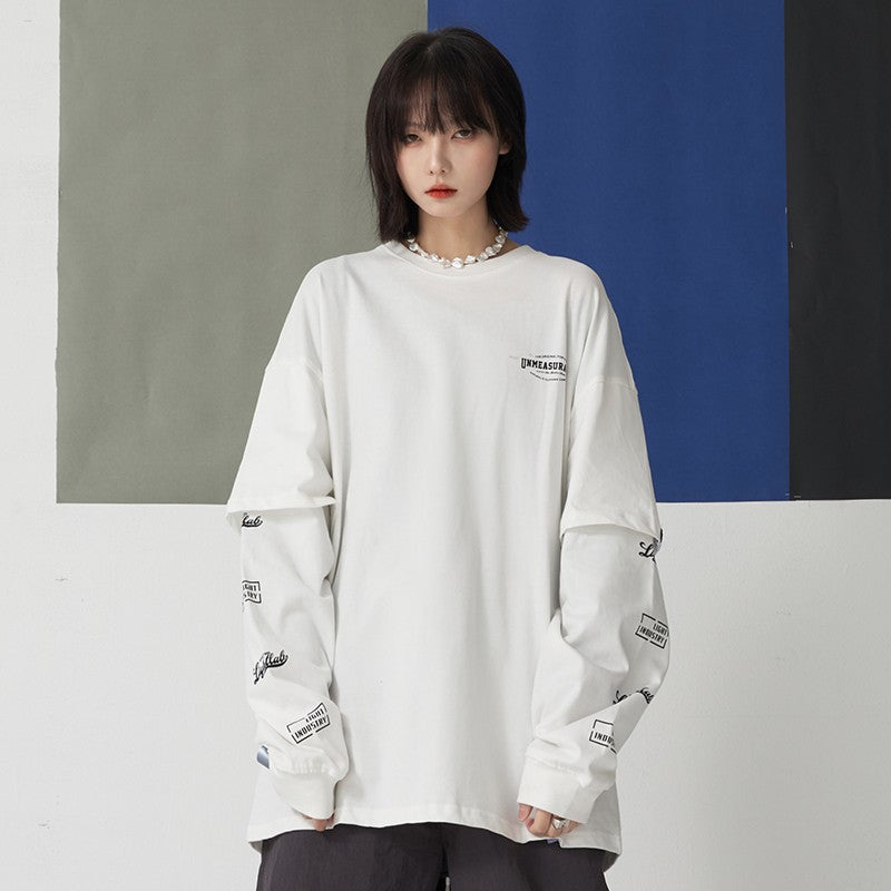 nu50 Fake layered long sleeved T-shirts