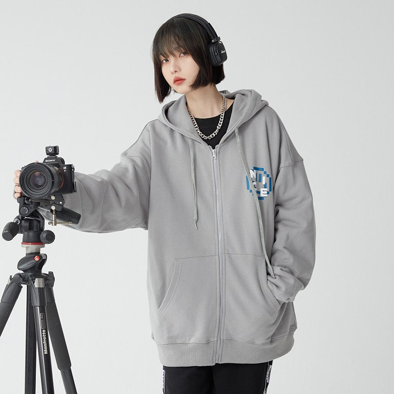 nu56 Oversized Zip Hoodie