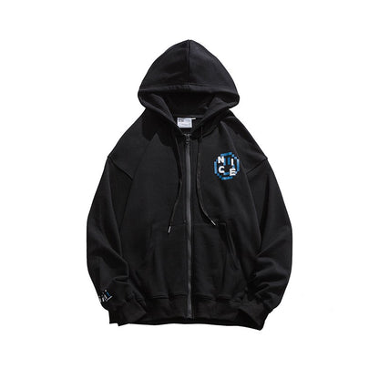 nu56 Oversized Zip Hoodie