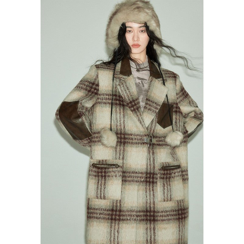 nu152 Padlock fur design coat