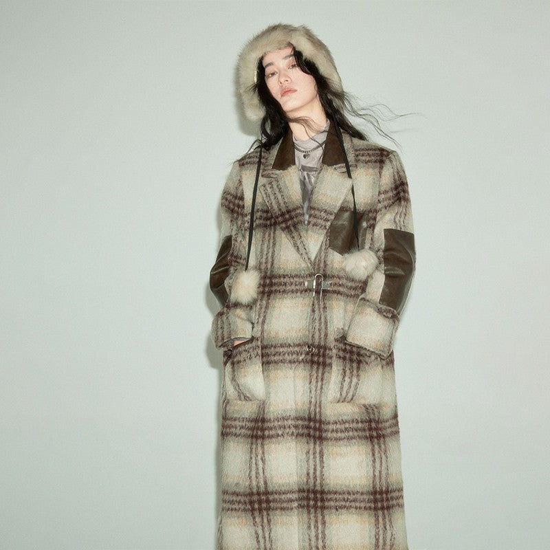 nu152 Padlock fur design coat