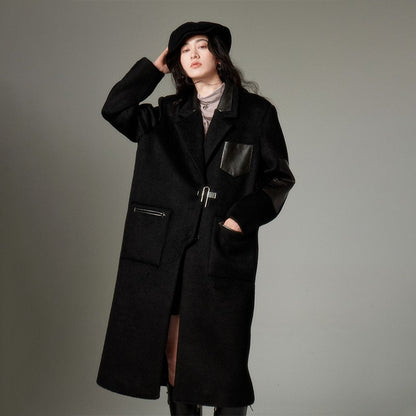 nu152 Padlock fur design coat